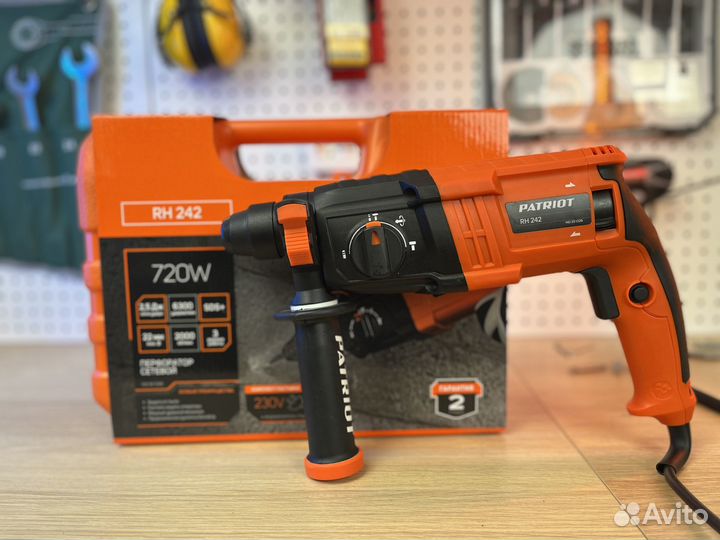 Перфоратор SDS-Plus Patriot RH242 The One140301326