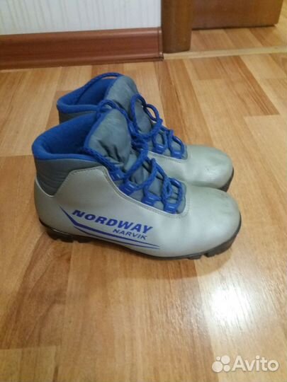 Лыжные ботинки детские nnn 32 размер