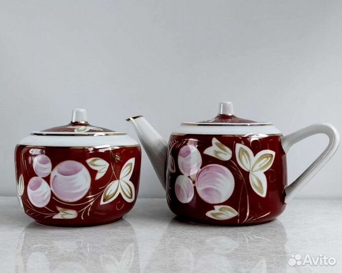 Чайный сервиз вербилки СССР