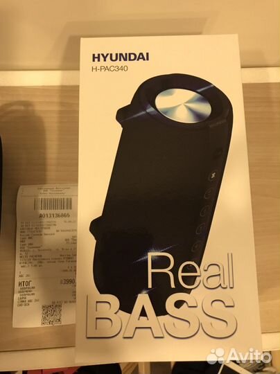 Беспроводная колонка Hyundai