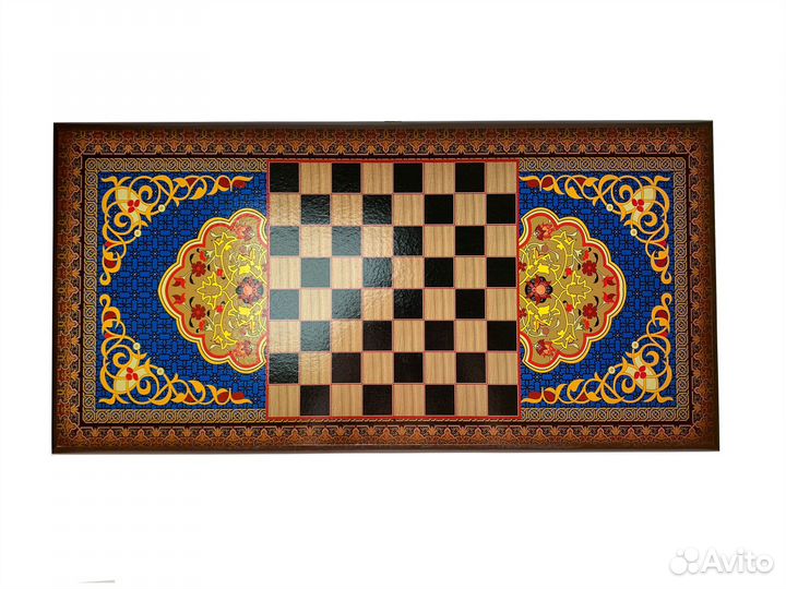 Нарды деревянные средние (фотопечать)