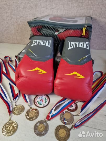 Перчатки Everlast Pro style elite (Новые)