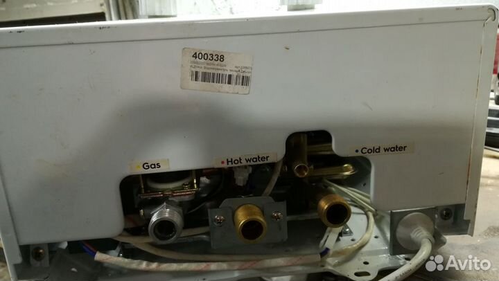 Газовый проточный водонагреватель колонка zanussi