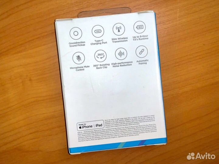 Беспроводной петличный микрофон Boya BY-V1