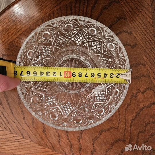 Ваза конфетница богемия