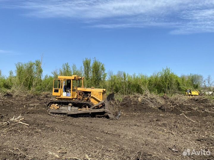 Раскорчевка участков, планировка под посев