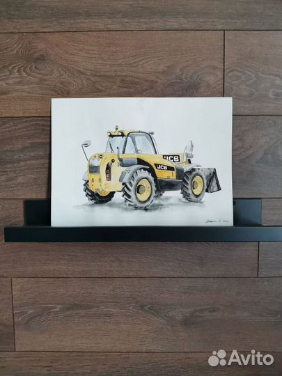 Акварель JCB