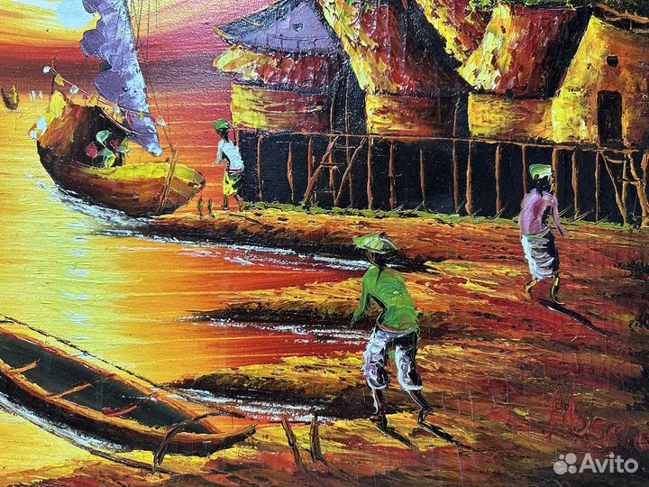 Картина с о. Бали