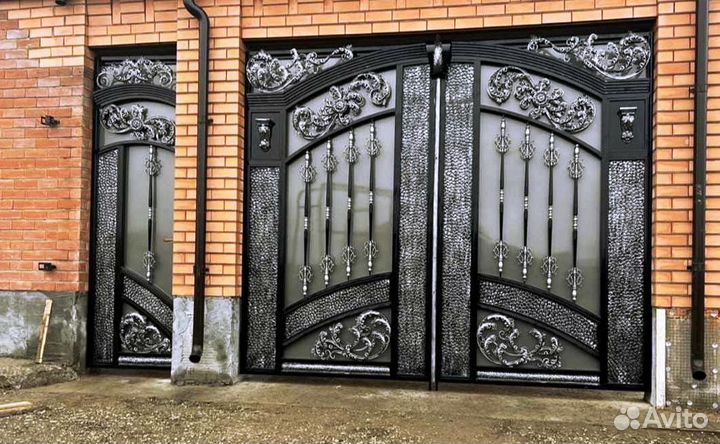 Кованые ворота