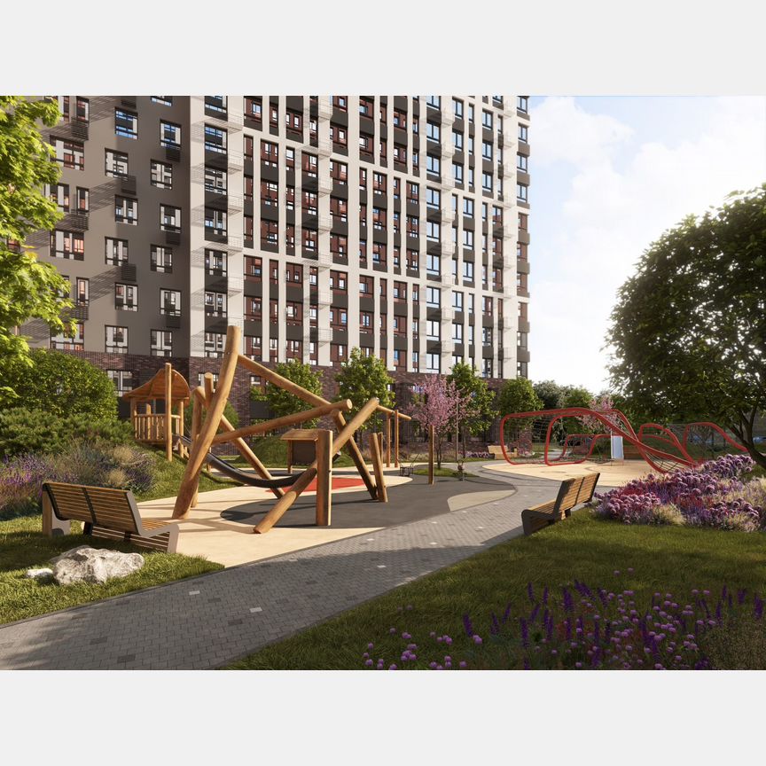 2-к. квартира, 54,6 м², 18/22 эт.