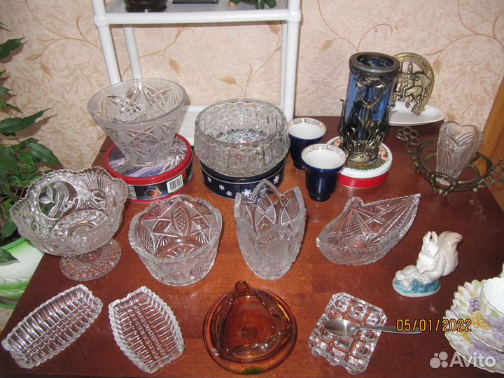 Пепельницы СССР. Разные 4шт