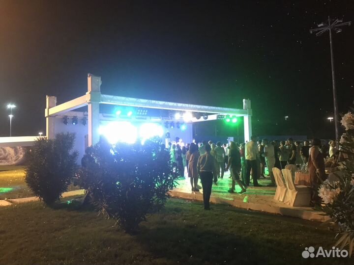 Аренда звук, свет, Сцена, Экраны led в Сочи