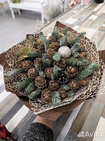 Новогодние букеты