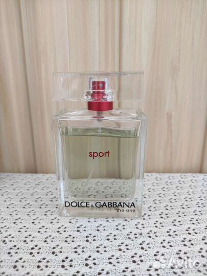 Dolce Gabbana the one Sport оригинал остаток