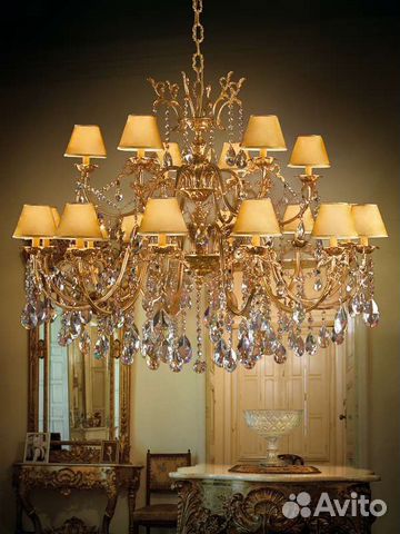 Люстра итальянская хрустальная Arredoluce