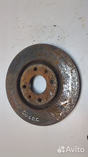 Диск тормозной Peugeot 406, 2000