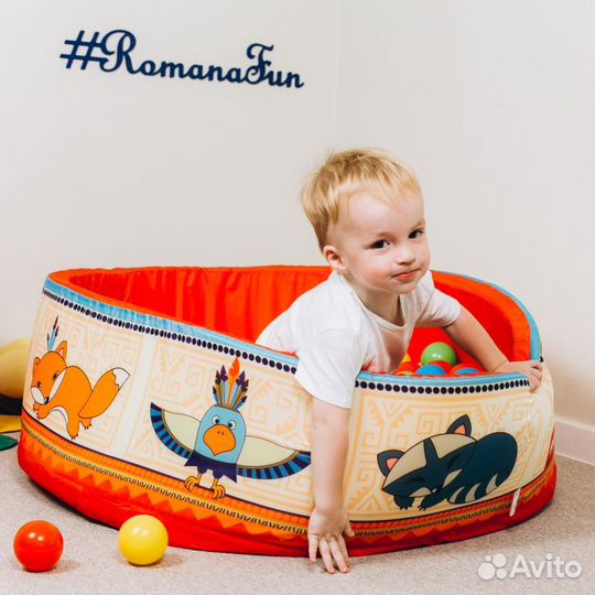 Сухой бассейн, без шариков