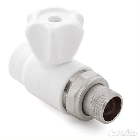 Кран PPR д/радиатора прямой 20х1/2