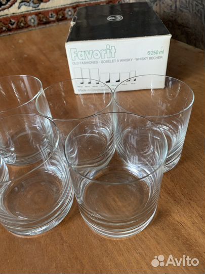 Набор стаканов Богемия