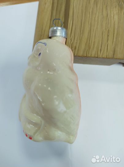 Ёлочная игрушка СССР сова