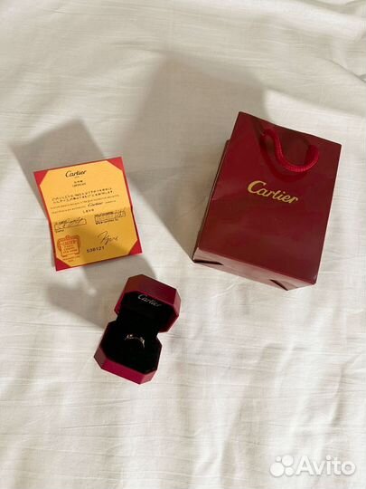 Кольцо cartier love