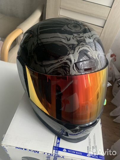 Мотошлем интеграл Icon Airform Sacrosanct