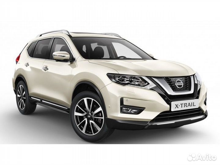 Рейлинги для Nissan X-Trail T32 с шаблонами