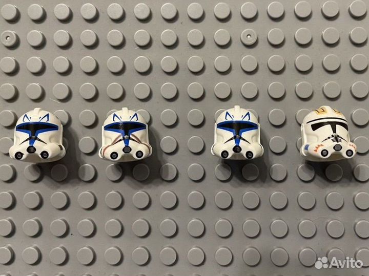 Кастомные лего шлема клонов от Arealight custom