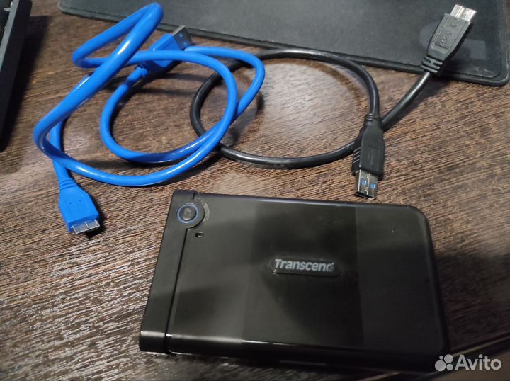 Внешний жесткий диск Transcend Storejet 1tb