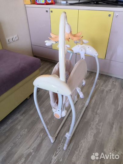 Детские электро качели capella