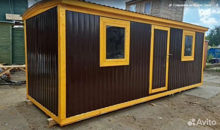 Бытовка утепленная/Дачный домик