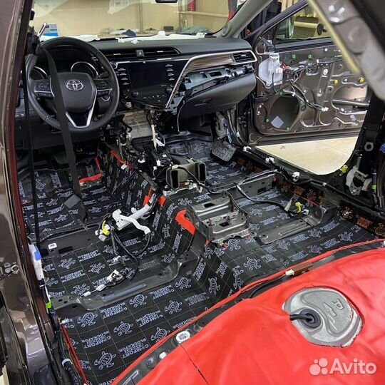 Шумоизоляция авто, виброизоляция