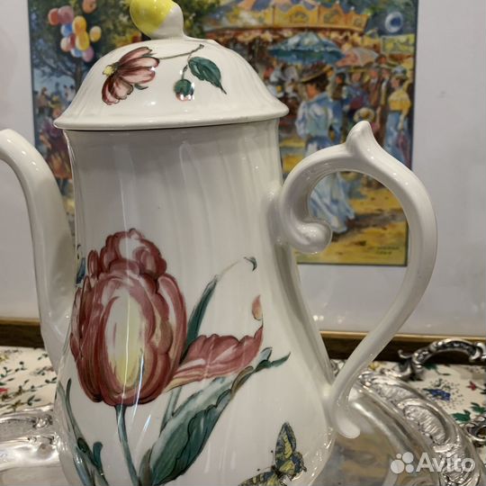 Чайник кофейник Bouquet villeroy&boch