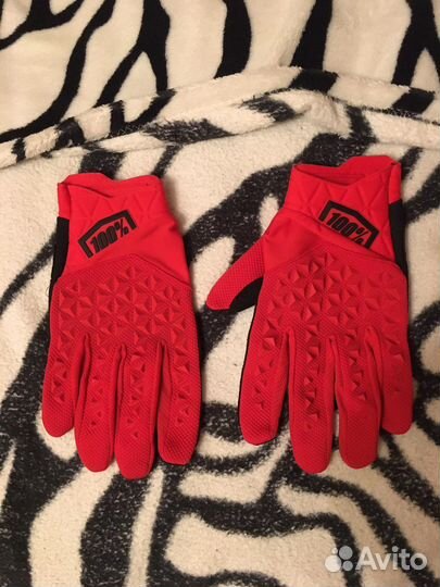 Мотоперчатки 100 airmatic RED black