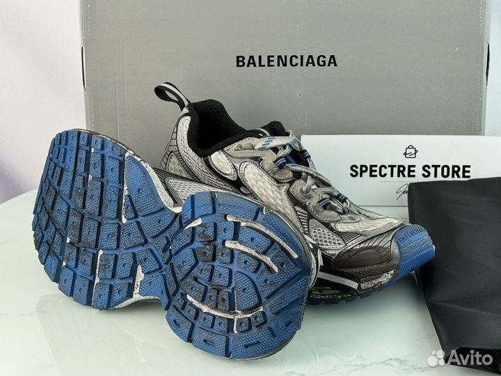 Balenciaga 3XL Sneaker Worn-Out - Dark Grey Blue