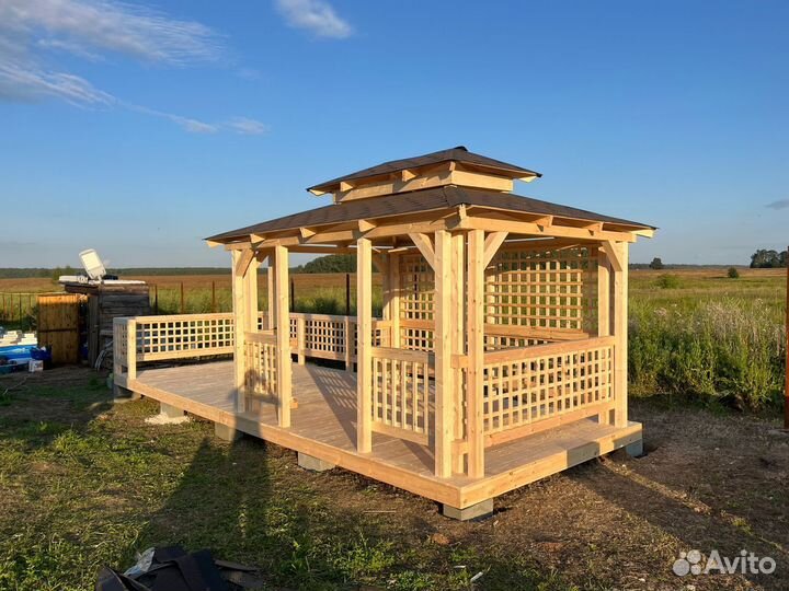 Беседка под ключ