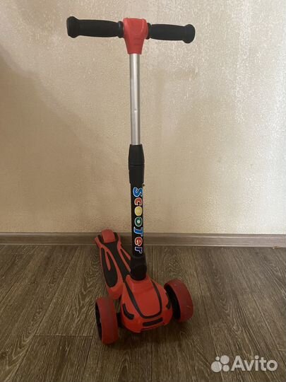 Самокат детский трехколесный бу