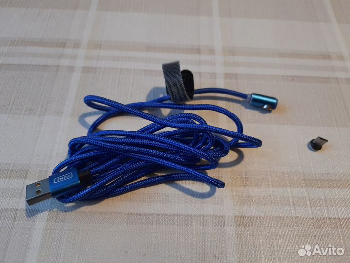 Магнитная зарядка для телефона micro USB 2 метра