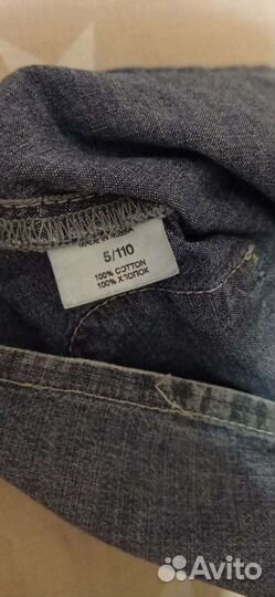 Джинсовый сарафан для девочки