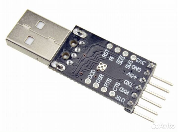 Адаптер USB 2.0 to TTL uart на базе CP2102