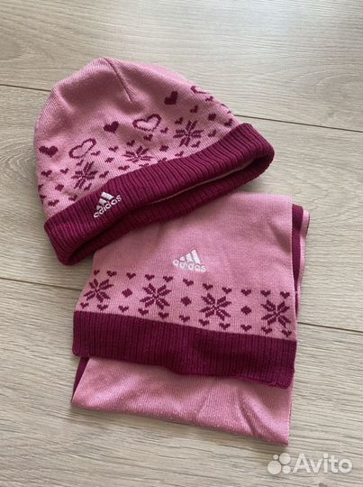 Комплект шапка, шарф