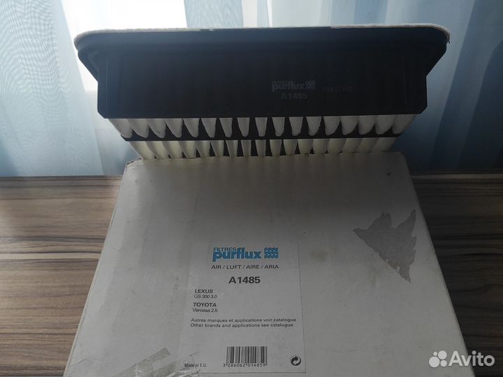 Фильтр воздушный toyota lexus (purflux A1485)