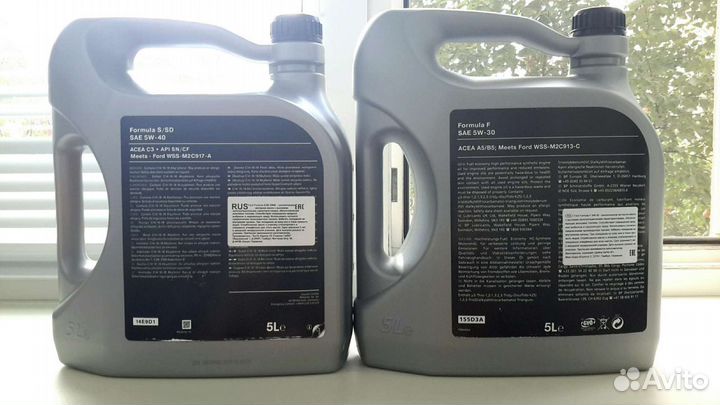 Масло моторное Ford Formula 5w40, 5л