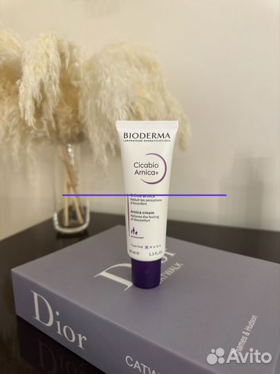 Bioderma cicabio arnica+ заживляющий крем для лица