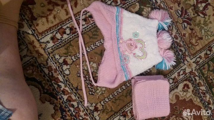 Шапка и шарф (Новый )