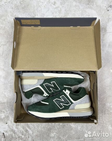 New Balance 574 Legacy Green Silver 6.5 US