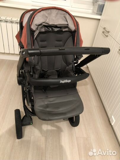 Коляска для двойни Peg Perego Team с двумя