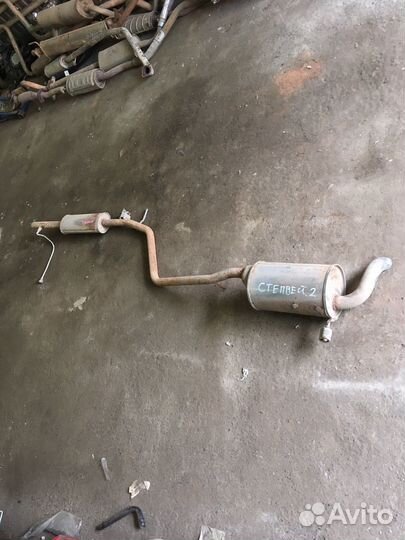 Renault sandero stepway 2 Глушитель
