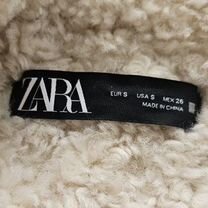 Искусственная шуба тедди zara