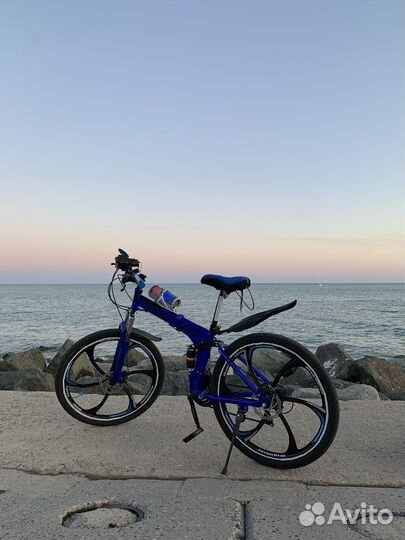 Велосипед на литых дисках